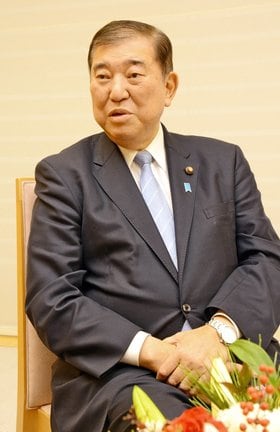 政権運営や地方創生への意欲を語る石破茂首相＝首相官邸