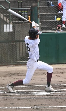 明誠－益田＝２０２３年７月１４日、松江市営野球場
