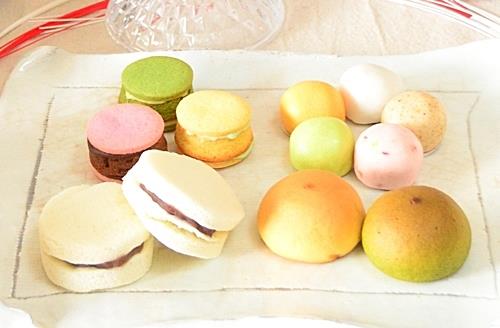 松江ＯＫＳプロジェクトで４社が製作したお菓子