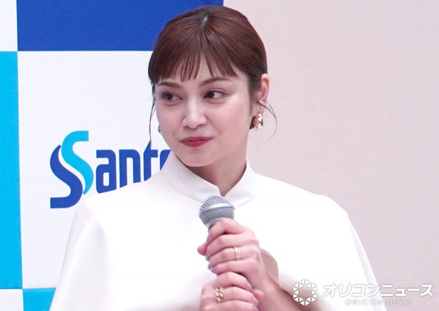 Santen『近視を正しく知る。将来の目の健康を守るために、いまできること』第2部 トークセッションに登壇した平愛梨 (C)ORICON NewS inc.