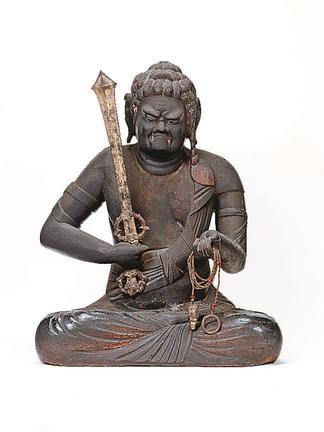 「不動明王坐像」平安時代、千手院蔵(松江市)