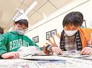 新聞でかぶと作り