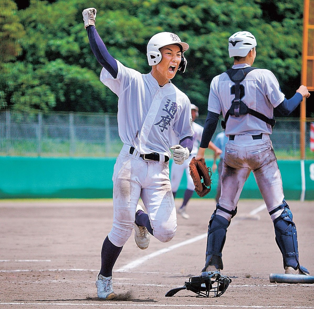邇摩がサヨナラ勝ち 津和野は投手陣に乱れ 夏の高校野球島根大会2日目