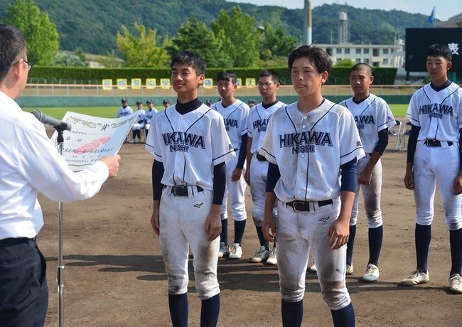 （７）斐川西－大田一＝２０２３年７月２６日、浜田市野球場