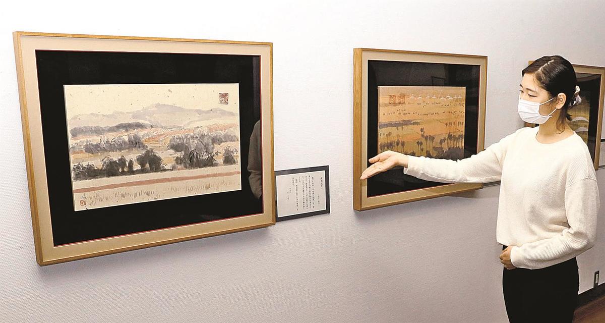 安野さんが描いた「三國志」 津和野で第3期追悼展 | 山陰中央