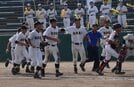 浜山ー松江二＝２０２３年７月２３日、浜田市野球場