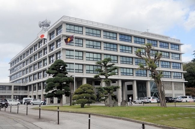 島根県庁＝松江市殿町