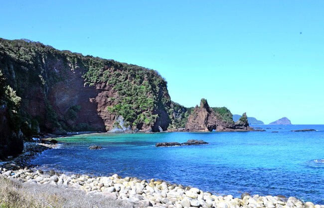 島根県海士町豊田の明屋海岸