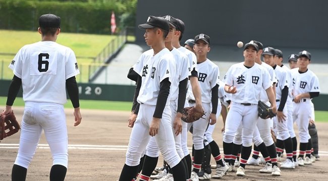 明誠－益田＝２０２３年７月１４日、松江市営野球場