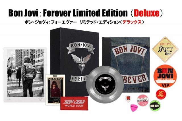 ボン・ジョヴィ生写真　タワレコ特典　劇レア ボン・ジョヴィ、初の公式写真集が登場 全世界で1500部のみの限定版に