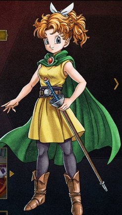 『HD-2D版 ドラゴンクエストI&II』サマルトリアの王女のビジュアル