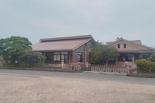 事故があった伊波野保育園＝出雲市斐川町富村