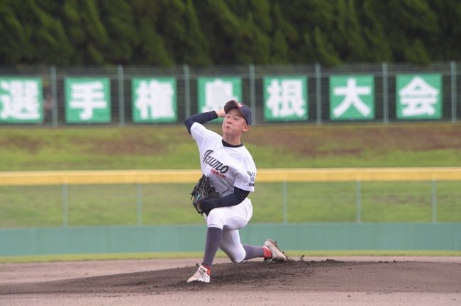 益田東－出雲西＝２０２３年７月１９日、県立浜山公園野球場