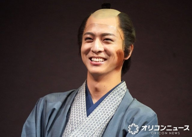 舞台「『新 画狂人北斎』-2025-』囲み取材会に登壇したtimelesz・寺西拓人 （C）ORICON NewS inc.