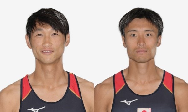 古田直輝（左）と宮浦真之