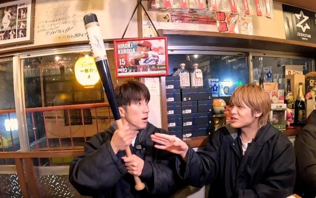 28日放送の『リア突WEST.レボリューション』に出演する(左から)濱田崇裕、中間淳太(C)ABCテレビ