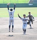 （７）立正大淞南－益田東＝２０２３年７月２６日、県立浜山公園野球場