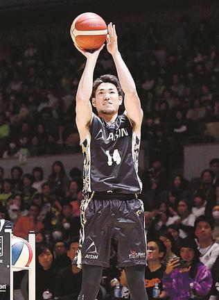 島根スサノオマジックに入団した金丸晃輔=2020年1月