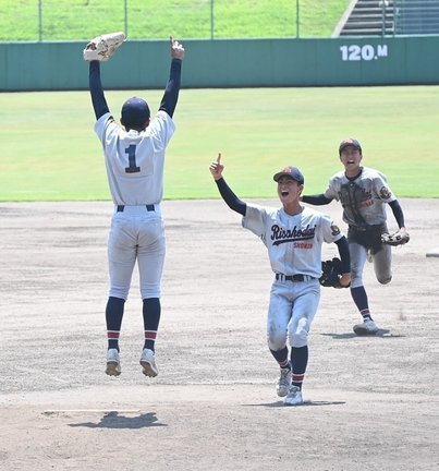 （７）立正大淞南－益田東＝２０２３年７月２６日、県立浜山公園野球場