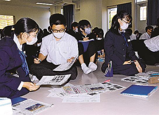 新聞教室の様子