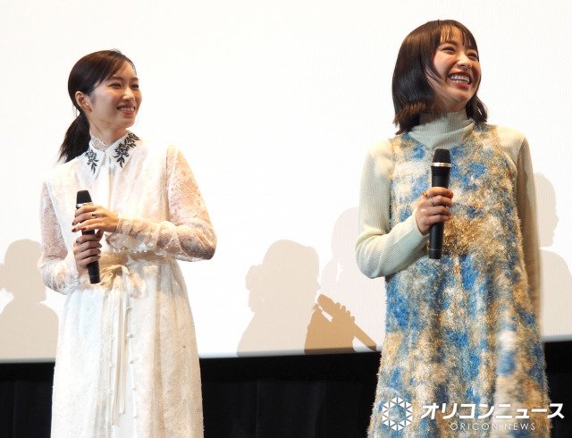 映画『この本を盗む者は』ジャパンプレミアに登壇した（左から）片岡凜、田牧そら （C）ORICON NewS inc.