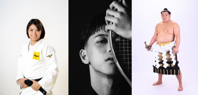 (左から)阿部詩、小田凱人、豊昇龍智勝(C)M-1グランプリ事務局