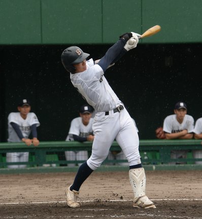 矢上－松江商業＝２０２３年７月１４日、県立浜山公園野球場