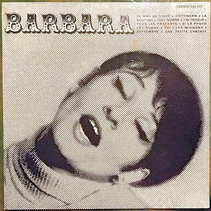 バルバラの代表曲を収めたCD