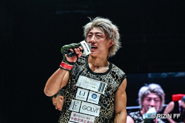 『RIZIN.51』平本丈に勝利した冨澤大智 （C）RIZIN FF