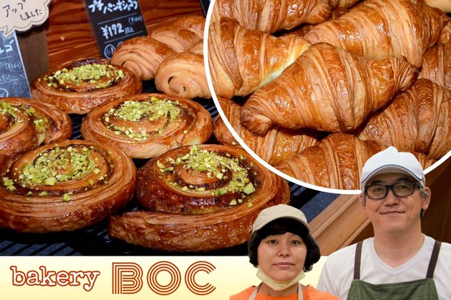 小麦の風味が豊かに香るパンが人気の「ベーカリーＢＯＣ」（出雲市姫原３丁目）。商品の特徴やこだわりを聞いた