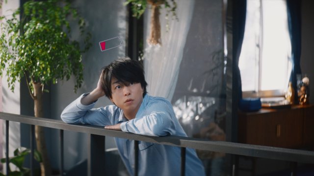 『TENTIAL 新TVCM「寝ている時間を有効に」篇』に出演する櫻井翔