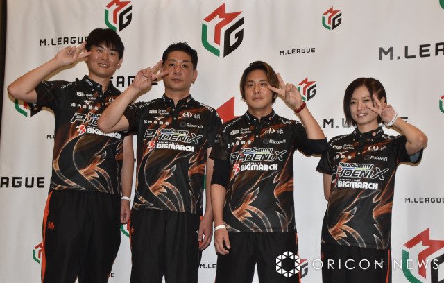 セガサミーフェニックス（左から）竹内元太、醍醐大、浅井堂岐、茅森早香 （C）ORICON NewS inc.