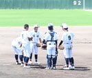 隠岐－開星＝２０２３年７月１７日、松江市営野球場