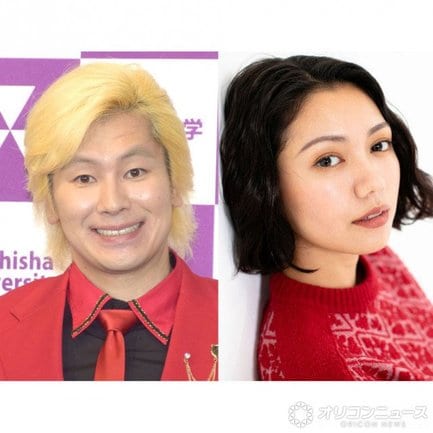 メイプル超合金・カズレーザー&二階堂ふみ(二階堂写真 撮影:田中達晃) (C)oricon ME inc.