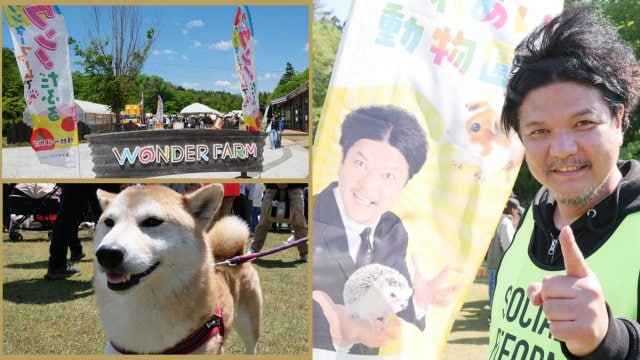 「ペット防災」をテーマに関暁夫が開催した『ワンダーファームでワン!だふる』情熱ペット防災 in いわき (C)ORICON NewS inc.
