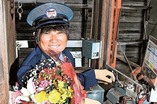 動画】一畑電車 デハニ50形に魅せられ、体験運転2千回達成 出雲