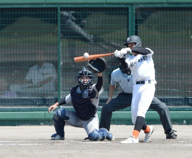 （１）立正大淞南－益田東＝２０２３年７月２６日、県立浜山公園野球場