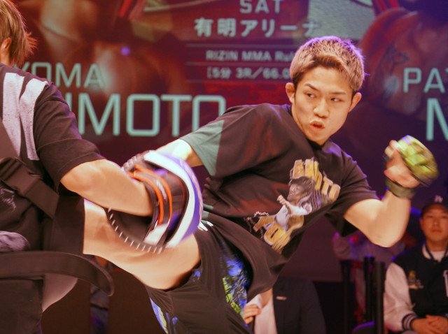 『RIZIN.52』パッチー・ミックスと対戦する秋元強真 (C)ORICON NewS inc.