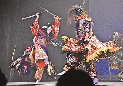神楽ウイーク千秋楽 益田で公演 | 山陰中央新報デジタル