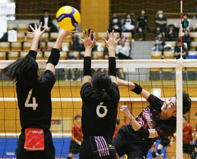 【女子決勝】伯太クラブジュニアーかわもとジュニアバレーボールクラブ