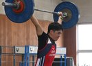 男子６１キロ級を制した犬山倫平（出雲農林）