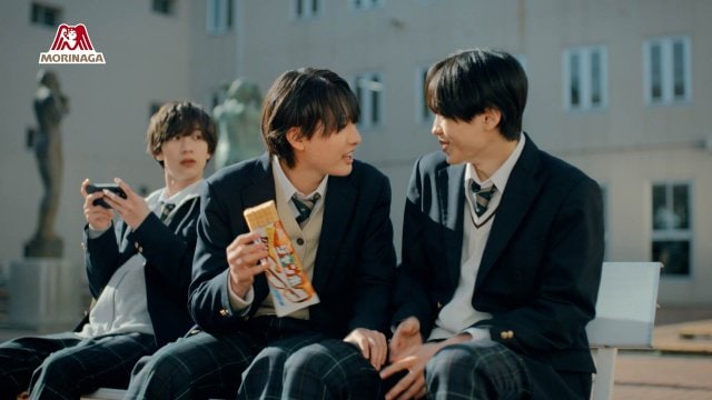 「チョコモナカジャンボ」を分け合う青春を描いた新ウェブCMシリーズ