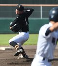 （８）川本ー大田一＝２０２３年７月２６日、浜田市野球場