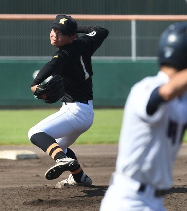 （８）川本ー大田一＝２０２３年７月２６日、浜田市野球場