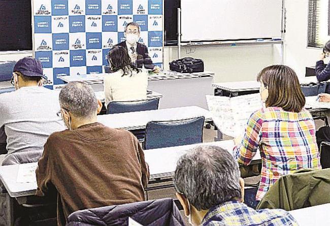 国が定期的に開いている事業者向けインボイス制度説明会＝３月上旬、東京都