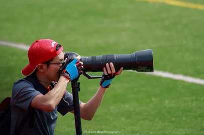 FC神楽しまね追う難聴のカメラマン 世界を広げた写真との出会い（S