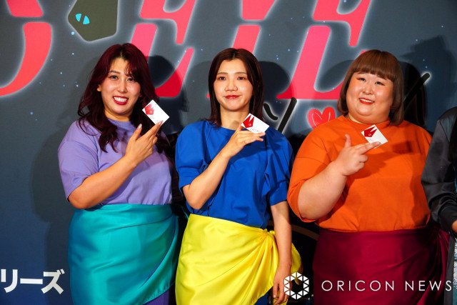（左から）ゆめっち、福田麻貴、かなで （C）ORICON NewS inc.