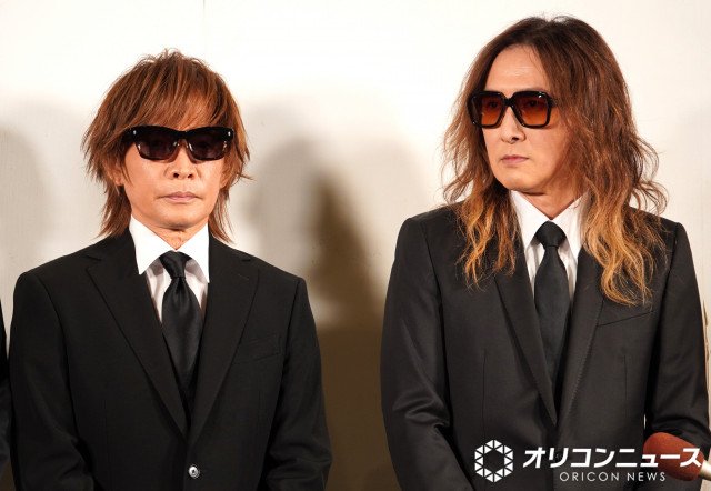 『真矢さん お別れ会』囲み取材に応じたLUNA SEA（左から）INORAN、J （C）ORICON NewS inc.