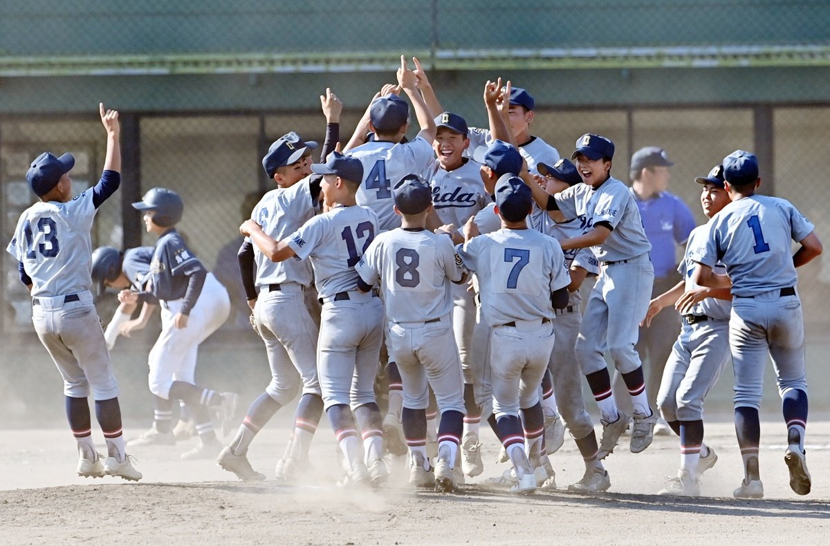 号外】大田二、4年ぶりV 大東に4－3 第79回島根県中学校優勝野球