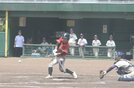 斐川東―松江一＝２０２３年７月２４日、浜田市野球場
